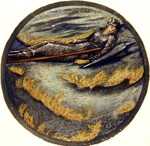 Květinová kniha: XIX. Flame Heath od Edward Coley Burne Jones