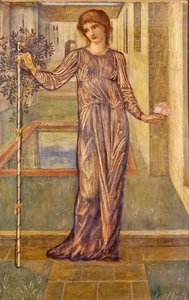 Garland (kvaš na papíře) od Edward Coley Burne Jones