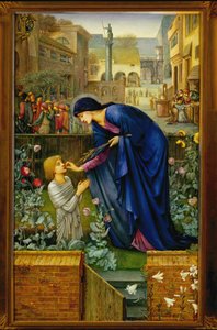 Příběh převorky od Edward Coley Burne Jones