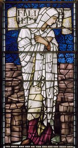Edinburgh, St Giles Cathedral, Morris & Co., Edward Burne-Jones, Jepthas Daughter, 1886 od Edward Burne Jones