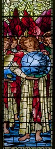 Oxford Harris Manchester College, Morris & Co., Edward Burne-Jones, The Days Of Creation od Edward Coley Burne Jones