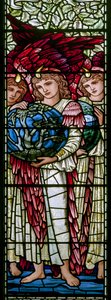 Oxford Harris Manchester College, Morris & Co., Edward Burne-Jones, The Days Of Creation, 1895 od Edward Burne Jones