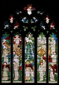 Rivers Of Paradise, 1875 od Edward Burne Jones