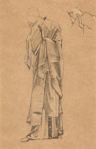 Studie spojená s "The Dream of Lancelot" od Edward Burne Jones