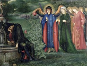 Sen o férových ženách od Edward Burne Jones
