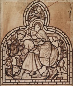 Útěk do Egypta od Edward Burne Jones