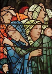 Okno posledního soudu, detail, 1897 (vitráže) od Edward Burne Jones