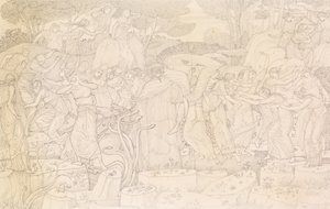 Znásilnění Proserpiny od Edward Burne Jones