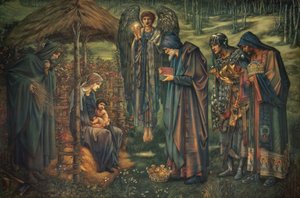 Betlémská hvězda, 1888-91 od Edward Burne Jones