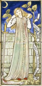 Thisbe", 1861-62 od Edward Burne Jones