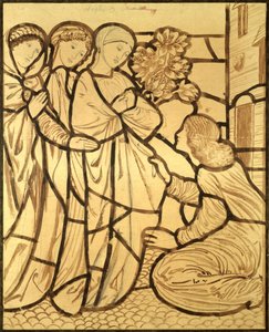 Kam zmizel tvůj milovaný, ó ty nejkrásnější mezi ženami (štětec, inkoust a tužka na papíře) od Edward Burne Jones