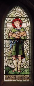 Wilden, All Saints, Morris & Co., Edward Burne-Jones, John Henry Dearle (1859-1932), Timothy, 1902-1914, Louisa, Alfred, The Baldwins, ministerský předseda, metodista, Worcestershire, Arts & Crafts, Rudyard