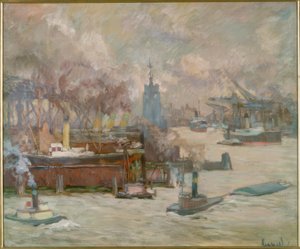 Velká loděnice od Edward Cucuel