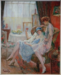 Návštěva studia od Edward Cucuel