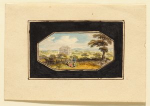 Haus in einer Landschaft od Edward Dayes
