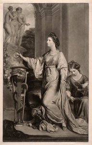 Lady Sarah Bunbury od Edward Fisher