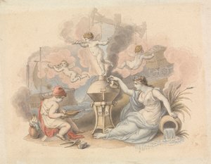 Alegorie Steamu od Edward Francis Burney