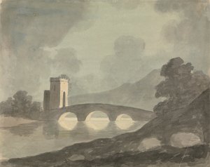 Most a věž od Edward Francis Burney