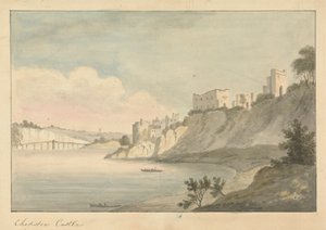 Hrad Chepstow od Edward Francis Burney