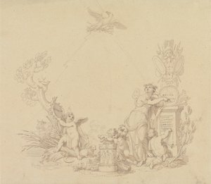Návrhy ilustrací k Beethovenovým dílům od Edward Francis Burney