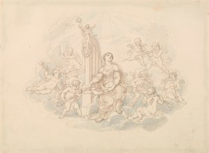 Nebeský orchestr od Edward Francis Burney