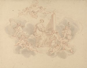 Nebeský orchestr od Edward Francis Burney