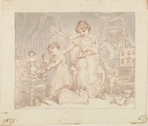 Ilustrace k filmu The New Doll: Untitled od Edward Francis Burney
