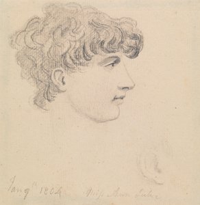 9. ledna 1804, slečna Ann Lukie (?) od Edward Francis Burney