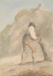 Dřevorubec od Edward Francis Burney