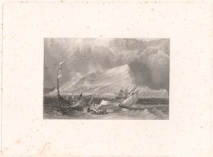 Gibraltar od Edward Francis Finden