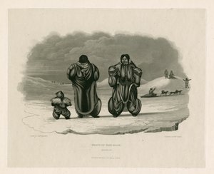 Ryhmä Eskimaux, Igloolik od Edward Francis Finden
