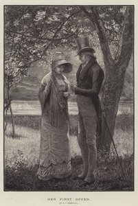 Její první nabídka od Edward Frederick Brewtnall