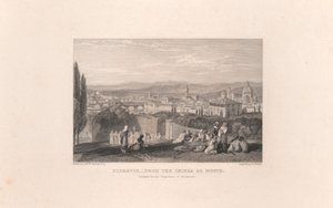 Florencie z Chiesa al Monte od Edward Goodall