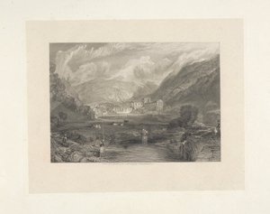 Opatství Rievaulx, Yorkshire od Edward Goodall