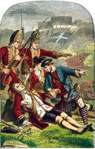 Smrt generála Jamese Wolfea při obléhání Quebecu, 1759 c1870