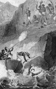 The Death of Mungo Park, 1806