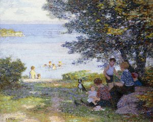 u vody, od Edward Henry Potthast
