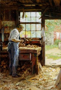 Vesnický tesař, 1899