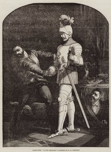 Scéna z Dona Giovanniho od Edward Henry Wehnert