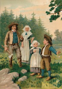 Dřevorubec a jeho děti, 1901