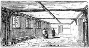 The Guildhall, Stratford-upon-Avon, Warwickshire, 1885. od Edward Hull