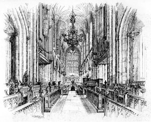 Bath Abbey, Bath, Somerset, 1902-1903. od Edward J. Burrows