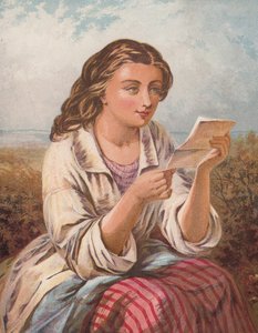 Dopis (barevná litografie)