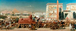 „Izrael v Egyptě“, 1867 od Edward John Poynter