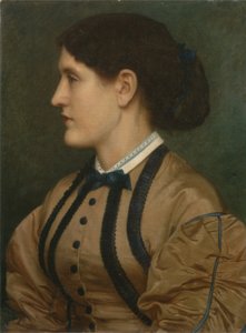 Portrét Elizy Eastlake (1809-93) 1864 (olej na plátně) od Edward John Poynter