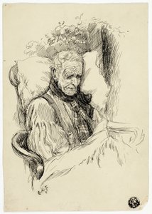 Umírající stařec od Edward Killingworth Johnson