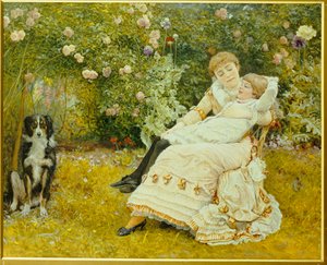 Příjemné hodiny, 1881 od Edward Killingworth Johnson