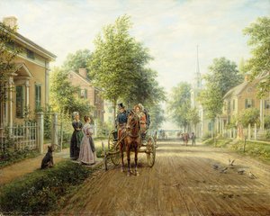 Na cestě do města, 1907