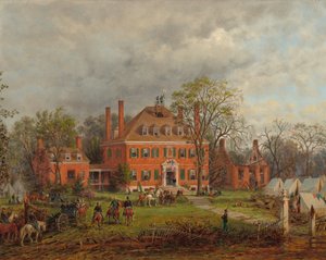 Dům Old Westover od Edward Lamson Henry