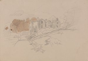Venkovský dům od Edward Lear